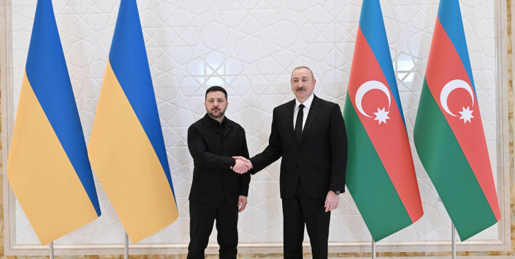 Ukrayna Prezidenti Volodimir Zelenski Azərbaycanda işgüzar səfərdədir.