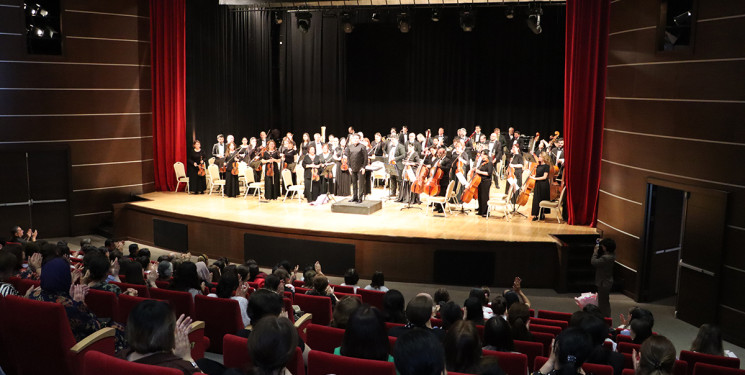 Qəbələdə M.Maqomayev adına Azərbaycan Dövlət Akademik Filarmoniyasının Üzeyir Hacıbəyli adına Azərbaycan Dövlət Simfonik Orkestrinin konserti keçirilib