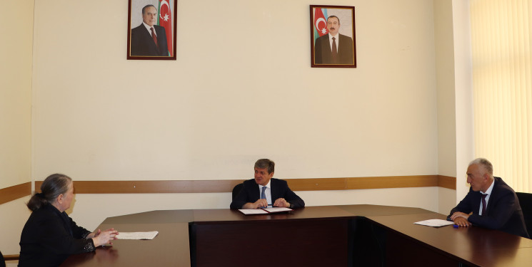 Qəbələ RİH-də vətəndaşların qəbulu keçirilmişdir