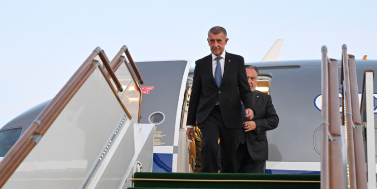 Çexiyanın Baş naziri Azərbaycana səfərə gəlib