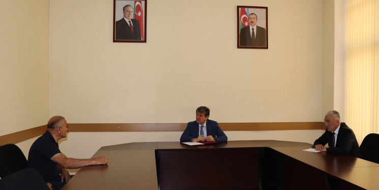 Qəbələ rayon İcra Hakimiyyətinin başçısı vətəndaş qəbulu keçirib