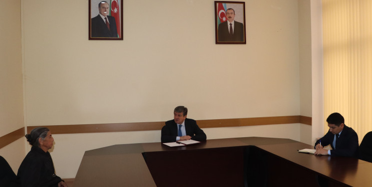 30 oktyabr 2026-cı il tarixdə Qəbələ RİH başçısı tərəfindən vətəndaşların qəbulu keçirilmişdir
